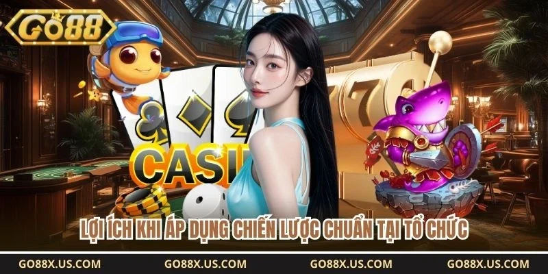 Lợi ích khi áp dụng chiến lược chuẩn tại tổ chức
